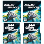 Kit Mach3 Gillette Regular com 12 Cargas