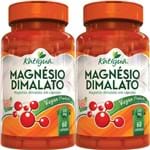 Ficha técnica e caractérísticas do produto Kit 2 Magnésio Dimalato 60 Cápsulas Katigua