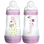 Ficha técnica e caractérísticas do produto Kit Mamadeiras First Bottle 2pçs (0m+) Girls 4664 - MAM