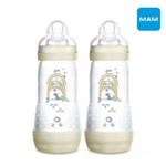 Ficha técnica e caractérísticas do produto Kit 2 Mamadeiras MAM Easy Start Bottle 320ml Neutral 4681