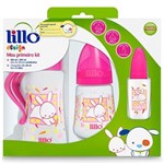 Ficha técnica e caractérísticas do produto Kit Mamadeiras para Bebes Lillo Design Rosa