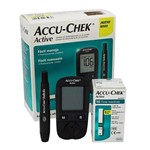 Ficha técnica e caractérísticas do produto Kit Medidor de Glicemia Accu-chek Active - Roche