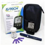Ficha técnica e caractérísticas do produto Kit Medidor de Glicose Free Lite G Tech - G-Tech