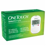 Ficha técnica e caractérísticas do produto Kit Medidor de Glicose One Touch Select Simple - One Touch