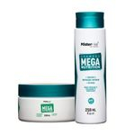 Ficha técnica e caractérísticas do produto Kit Mega Nutrition (shampoo E Máscara) - Mister Hair