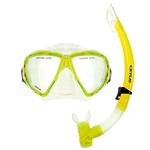 Ficha técnica e caractérísticas do produto Kit Mergulho Máscara+snorkel Cetus Icaro - Amarelo
