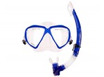 Ficha técnica e caractérísticas do produto Kit Mergulho Máscara+snorkel Cetus Icaro - Azul