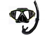 Ficha técnica e caractérísticas do produto Kit Mergulho Máscara+snorkel Cetus Rapallo Fun - Amarelo
