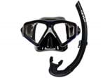 Ficha técnica e caractérísticas do produto Kit Mergulho Máscara+snorkel Cetus Rapallo Fun - Azul