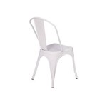 Ficha técnica e caractérísticas do produto Kit Mesa Jantar Eiffel 80cm + 03 Cadeiras Tolix - BRANCO