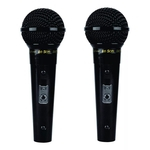 Ficha técnica e caractérísticas do produto Kit 2 Microfone Leson Sm58 P4 Vocal Profissional