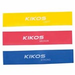 Ficha técnica e caractérísticas do produto Kit Mini Bands Kikos AB3218 com 3 Peças de 50X5 Cm