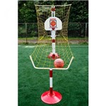 Ficha técnica e caractérísticas do produto Kit Mini Basket C/ Rede de Retorno Fácil Esporte