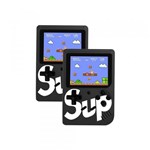 Ficha técnica e caractérísticas do produto 2 Mini Game Portátil 400 Jogos Retro Sup Game Box Premium