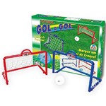 Ficha técnica e caractérísticas do produto Kit Mini Traves Infantil Gol a Gol com Bola Braskit