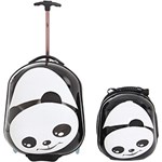 Ficha técnica e caractérísticas do produto Kit Mochila e Lancheira Panda - Topdesk