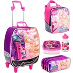 Kit Mochilete Malinha Barbie Rock In Royals Roxo - Sestini