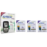 Ficha técnica e caractérísticas do produto Kit Monitor de Glicemia + 150 Tiras Reagentes Free 1 G-tech