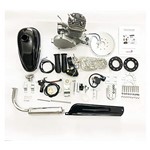 Ficha técnica e caractérísticas do produto Kit Motor 80cc Bicicleta Kit Bike Motorizada 2t Importway Cinza