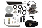 Ficha técnica e caractérísticas do produto Kit Motor para Bicicletas 48cc 2 Tempos - Prata - Bicimoto