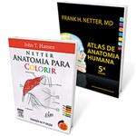 Ficha técnica e caractérísticas do produto Kit Netter - Anatomia para Colorir, Atlas de Anatomia Humana