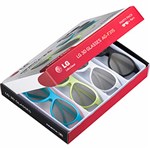 Ficha técnica e caractérísticas do produto Kit Óculos LG AG-F315 Cinema 3D Colorido