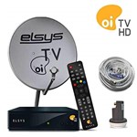 Ficha técnica e caractérísticas do produto Kit Oi TV Livre Digital HD ELSYS Completo para Instalação