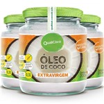 Ficha técnica e caractérísticas do produto Kit 3 Óleo de Coco Extra Virgem 200ml Qualicôco