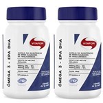 Ficha técnica e caractérísticas do produto Kit 2 Omegafor 120 Cápsulas 1g Vitafor