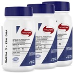 Ficha técnica e caractérísticas do produto Kit 3 Omegafor 120 Cápsulas 1g Vitafor