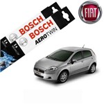 Ficha técnica e caractérísticas do produto Kit Palheta Limpador Punto 2007-2016 - Bosch