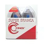 Ficha técnica e caractérísticas do produto Kit Par Lâmpadas Super Branca Cinoy 8500k H3 55w 12v