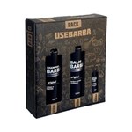Ficha técnica e caractérísticas do produto Kit para Barba com Shampoo, Balm e Óleo Usebarba