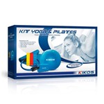 Ficha técnica e caractérísticas do produto Kit para Exercício Físico Yoga e Pilates KITYOPILKIKOS Kikos