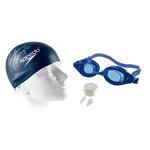 Ficha técnica e caractérísticas do produto Kit para Natação Swim Kit 2.0 Azul Tam Único - Speedo