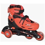 Ficha técnica e caractérísticas do produto Kit Patins Infantil Roller Skate Triline e Inline Proteção 3 Modelos BBR Toys