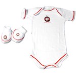 Ficha técnica e caractérísticas do produto Kit 2pçs Body Curto Atlético Paranaense - Torcida Baby