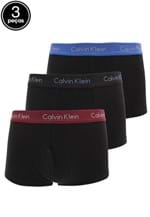 Ficha técnica e caractérísticas do produto Kit 3pçs Cueca Calvin Klein Underwear Boxer Logo Preto
