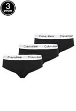 Ficha técnica e caractérísticas do produto Kit 3pçs Cueca Calvin Klein Underwear Preto
