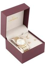 Ficha técnica e caractérísticas do produto Kit 3pçs Relógio Champion CN27910W Dourado