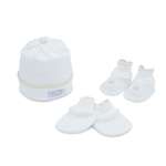 Ficha técnica e caractérísticas do produto Kit 3 Peças Sanches Baby Branco com Natural