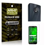 Ficha técnica e caractérísticas do produto Kit Película de Lente Câmera Anti Risco + Película de Vidro Motorola Moto G6 - Armyshield