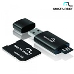 Ficha técnica e caractérísticas do produto Kit Pen Drive 3 em 1 Com: Micro SD 8GB + Adaptador SD + Leitor MC058 - Multilaser