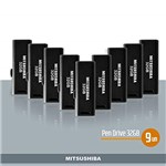 Ficha técnica e caractérísticas do produto Kit Pen Drive 32GB 9pcs Mitsushiba