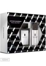 Ficha técnica e caractérísticas do produto Kit Perfume Antonio Banderas The Secret 100ml