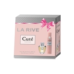 Ficha técnica e caractérísticas do produto Kit Perfume La Rive Cute Feminino Eau De Parfum 100ml + Deo 150ml