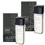Ficha técnica e caractérísticas do produto Kit Perfume Paris Elysees - 2 Silver Caviar