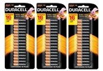 Ficha técnica e caractérísticas do produto Kit Pilhas Palito Duracell Alcalina Aaa com 48 Unidades