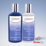 Ficha técnica e caractérísticas do produto Kit Pill Food Shampoo E Condicionador 500mL