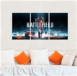 Ficha técnica e caractérísticas do produto Kit 3 Placa Decorativa Battlefield 4